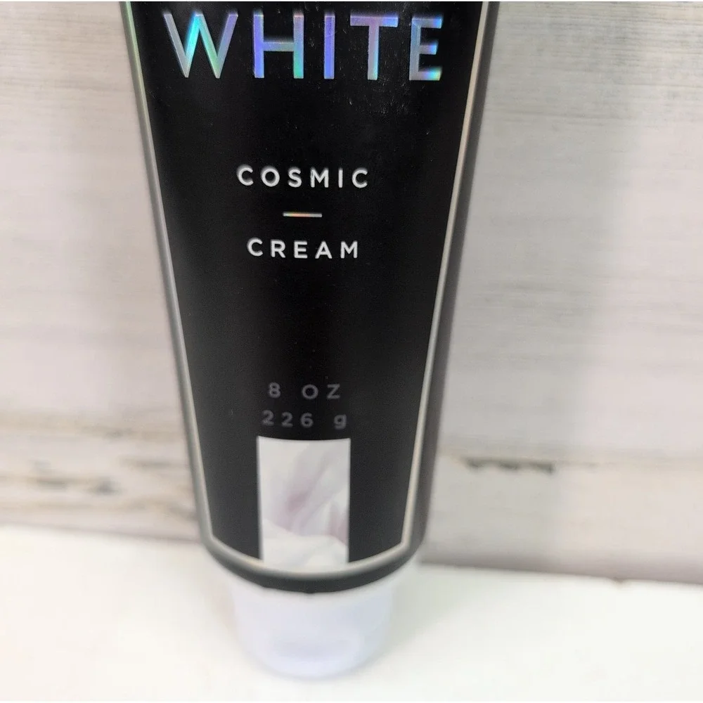 Bath & Body Works White Cosmic Cream Fragrance Experiment 8 oz Discontinued